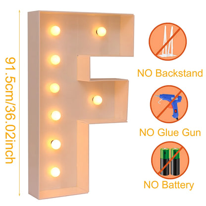 Giant LED Light Box - 915CM Baby Shower Birthday  Wedding Decor - ZOOMNSTORE
