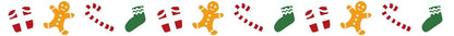 Gingerbread Man Ornaments - Cute Wooden Christmas Tree Decorations - ZOOMNSTORE
