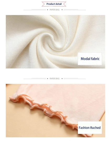 Girls Modal Shorts - Breathable Kids Summer Shorts With Bow Detail & Elastic Waist - ZOOMNSTORE