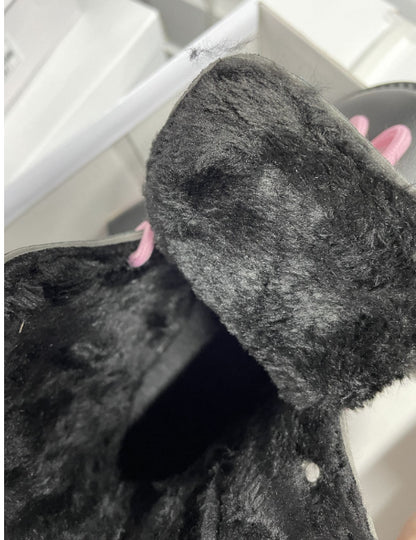 Girls Rubber Boots – Kids Fashion Pink Winter Boots with Soft Sole & Zip Closure - ZOOMNSTORE