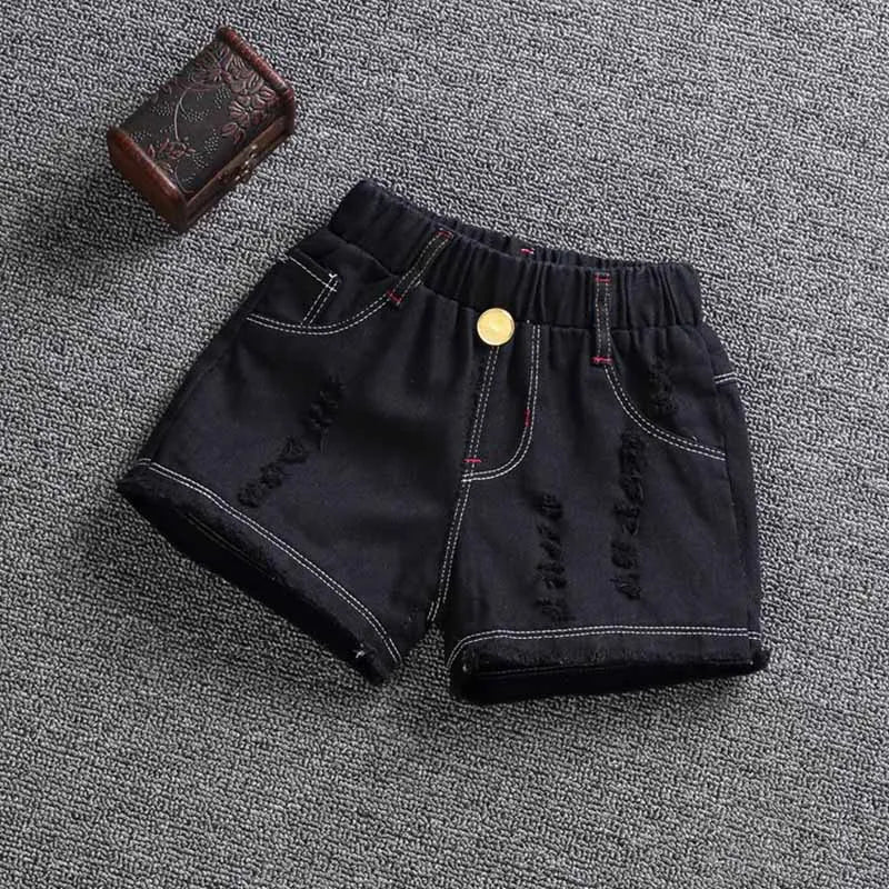 Girls Cotton Candy Color Summer Shorts - Casual Pants for Ages 3-9 - ZOOMNSTORE