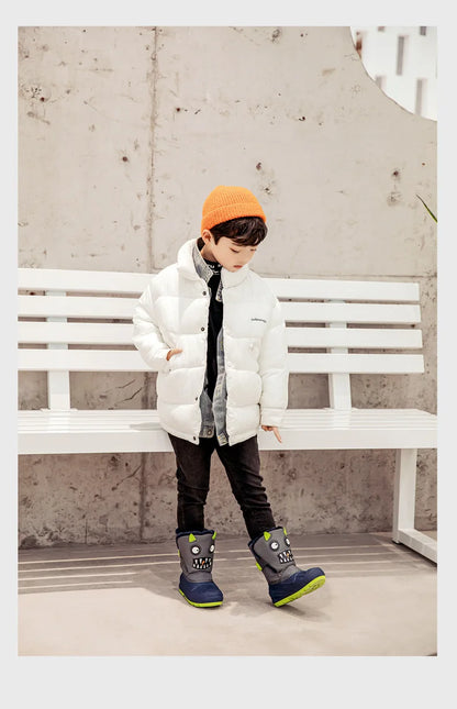 Girls Unicorn Snow Boots - Waterproof Cold Boots With Slip Resistant Sole - ZOOMNSTORE