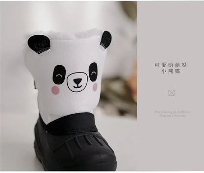 Girls Unicorn Snow Boots - Waterproof Cold Boots With Slip Resistant Sole - ZOOMNSTORE