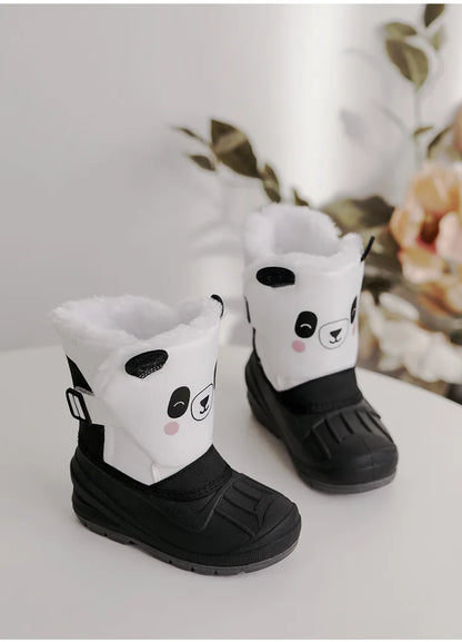 Girls Unicorn Snow Boots - Waterproof Cold Boots With Slip Resistant Sole - ZOOMNSTORE