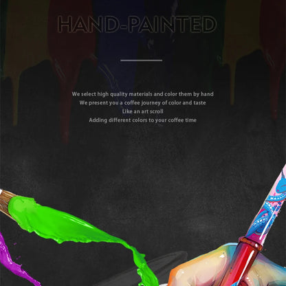 Glass Coffee Cup - MUVNA Ribbed Heat Resistant Espresso Mug, Transparent Gray - ZOOMNSTORE