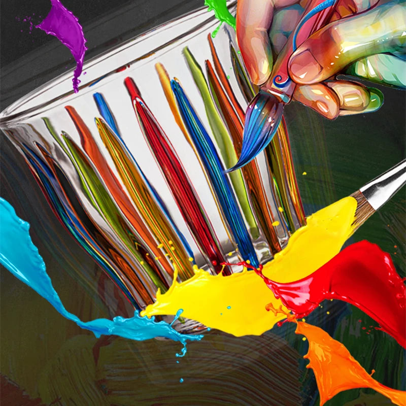 Glass Coffee Cup - MUVNA Ribbed Heat Resistant Espresso Mug, Transparent Gray - ZOOMNSTORE