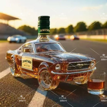 Glass Decor Ornaments | Postmodern Home Decor & Artistic Glass Handicraft Bottles - ZOOMNSTORE