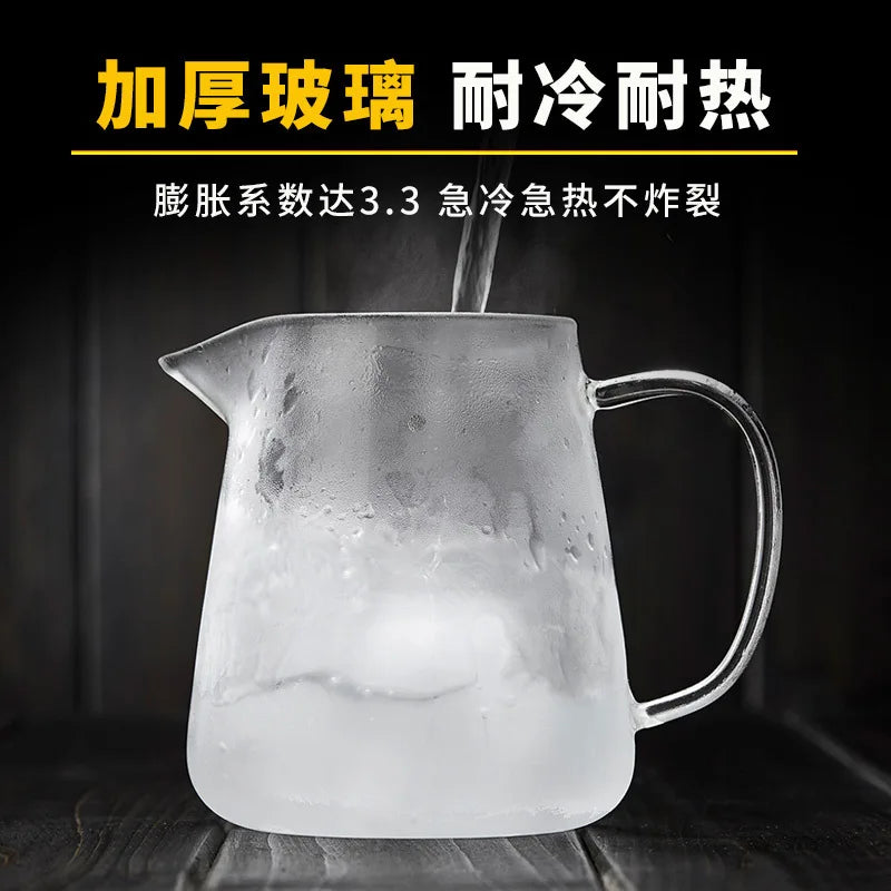 Heat Resistant Glass Teapot with Stainless Steel Infuser - Kung Fu Tea Set for Puer Oolong - ZOOMNSTORE