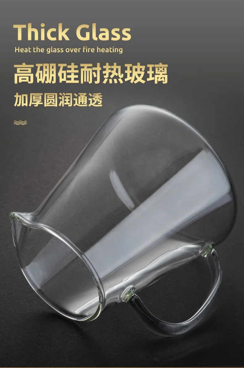 Heat Resistant Glass Teapot with Stainless Steel Infuser - Kung Fu Tea Set for Puer Oolong - ZOOMNSTORE