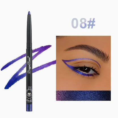 Glitter Aurora Eyeliner - Waterproof Gel Liner Pen | Long Lasting Multi Chrome Metallic - ZOOMNSTORE