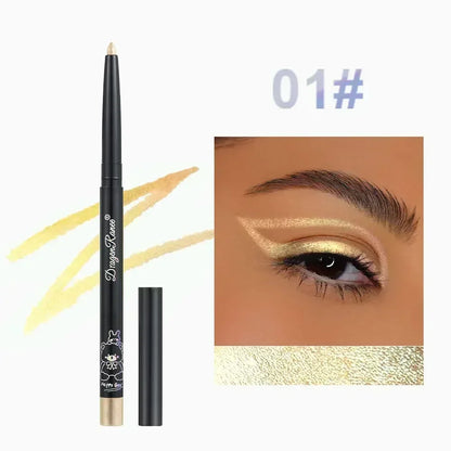 Glitter Aurora Eyeliner - Waterproof Gel Liner Pen | Long Lasting Multi Chrome Metallic - ZOOMNSTORE