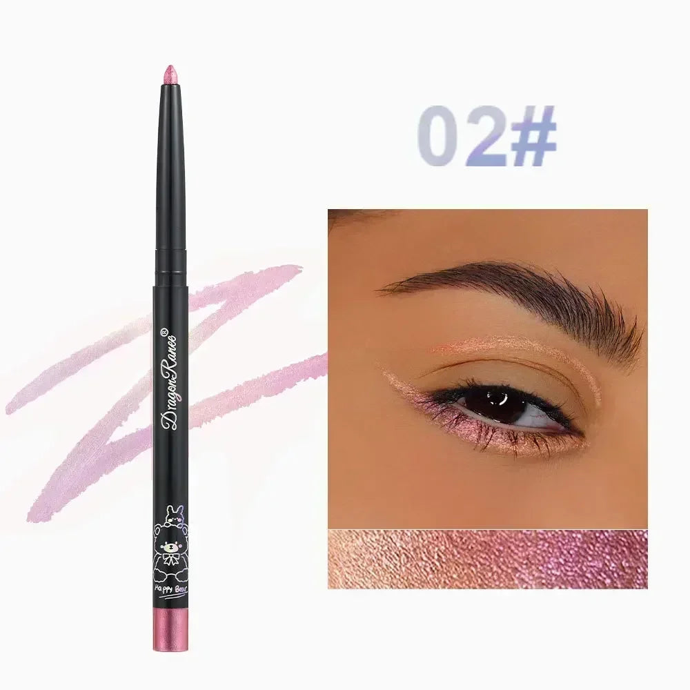 Glitter Aurora Eyeliner - Waterproof Gel Liner Pen | Long Lasting Multi Chrome Metallic - ZOOMNSTORE