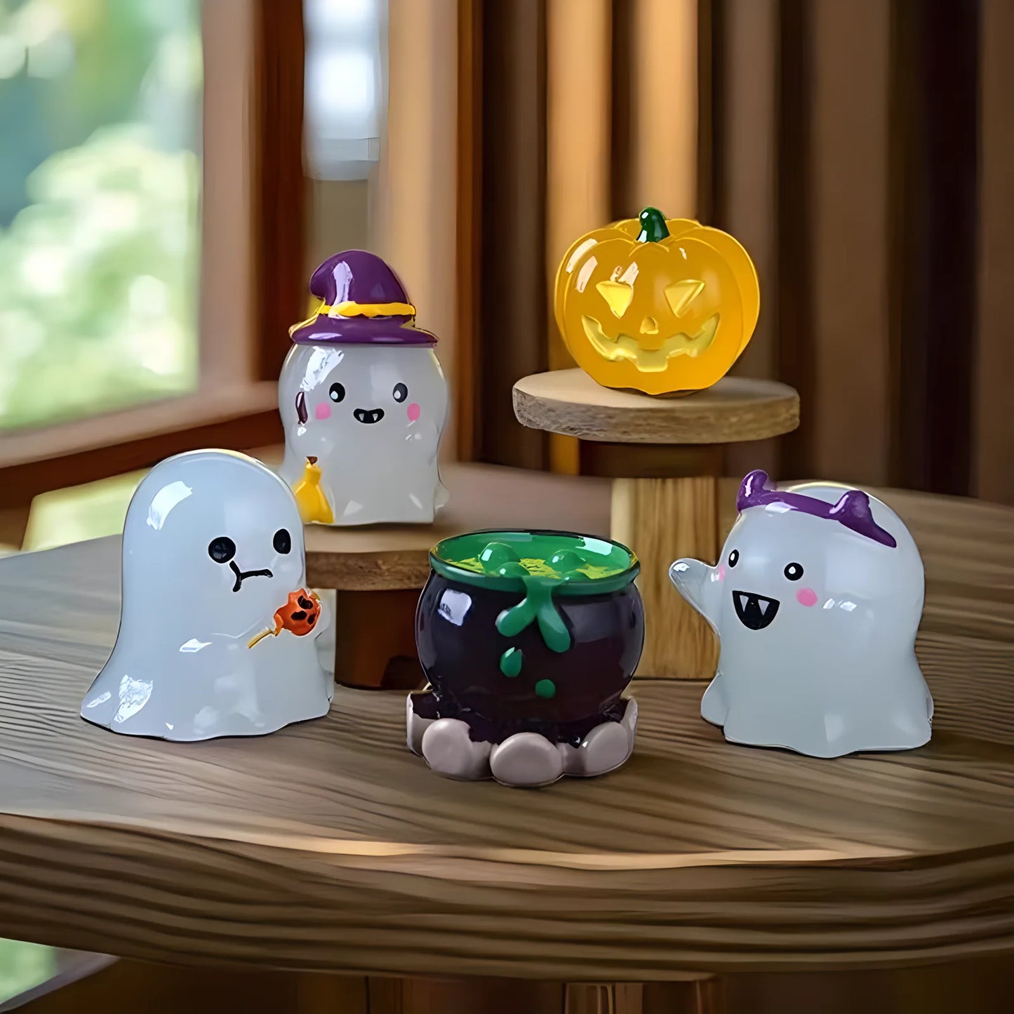 Glow Ornaments - 6PCS Multi-Purpose Halloween Decor for Parties Home  Car - ZOOMNSTORE