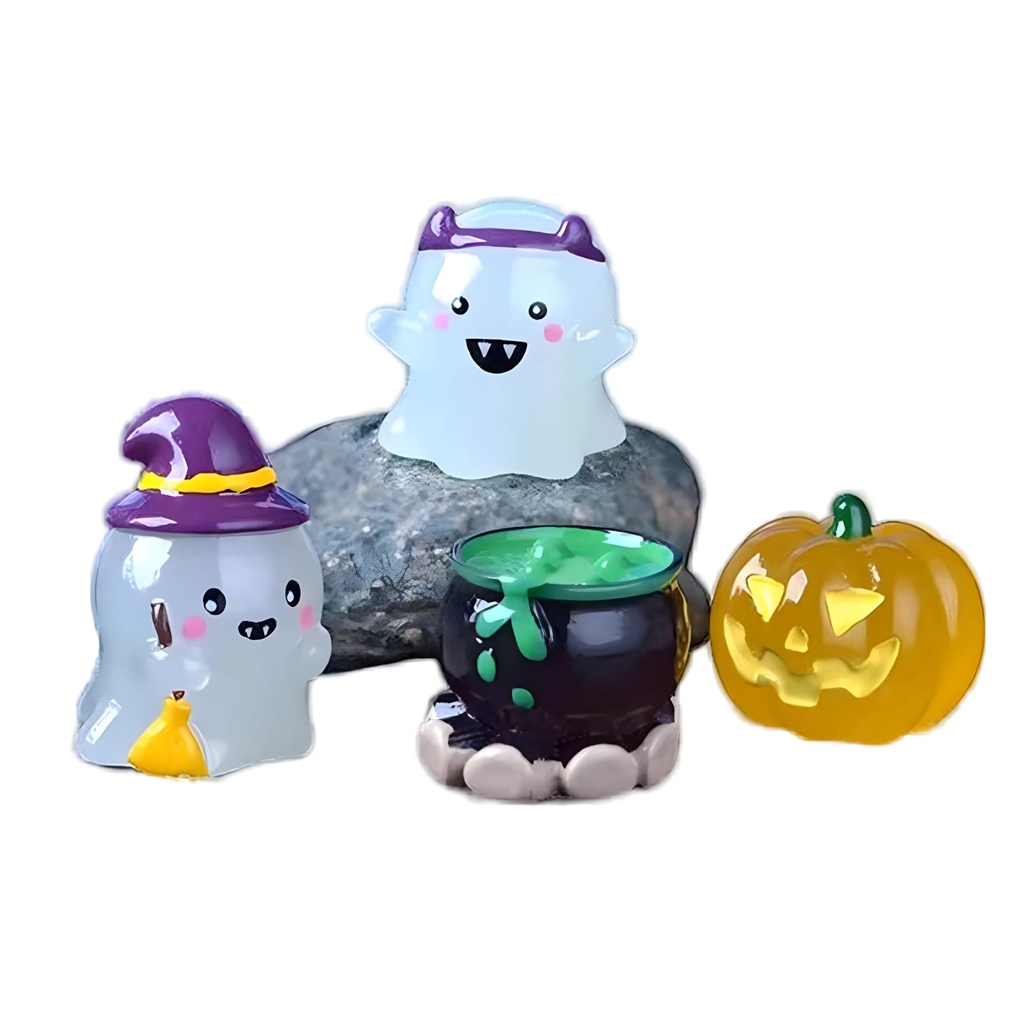 Glow Ornaments - 6PCS Multi-Purpose Halloween Decor for Parties Home  Car - ZOOMNSTORE