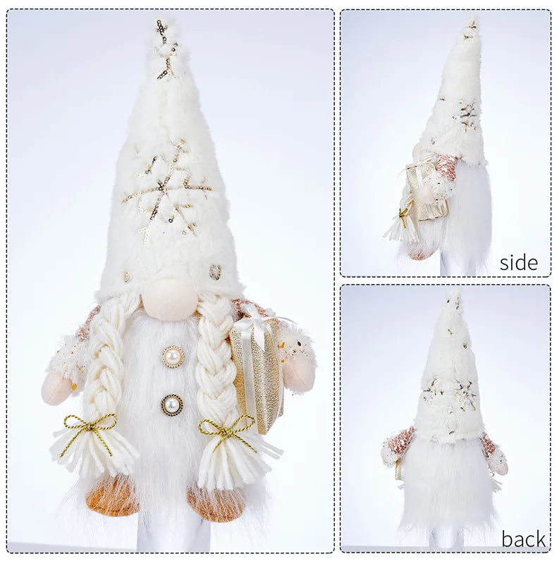 Glowing Gnome Doll - Christmas Tree Night Light Decoration 30cm - ZOOMNSTORE