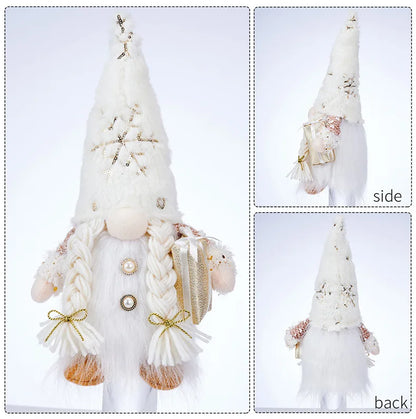 Glowing Gnome Doll - Christmas Tree Night Light Decoration 30cm - ZOOMNSTORE
