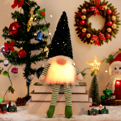 Glowing Gnome Doll - Christmas Tree Night Light Decoration 30cm - ZOOMNSTORE