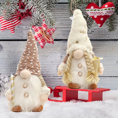 Glowing Gnome Doll - Christmas Tree Night Light Decoration 30cm - ZOOMNSTORE