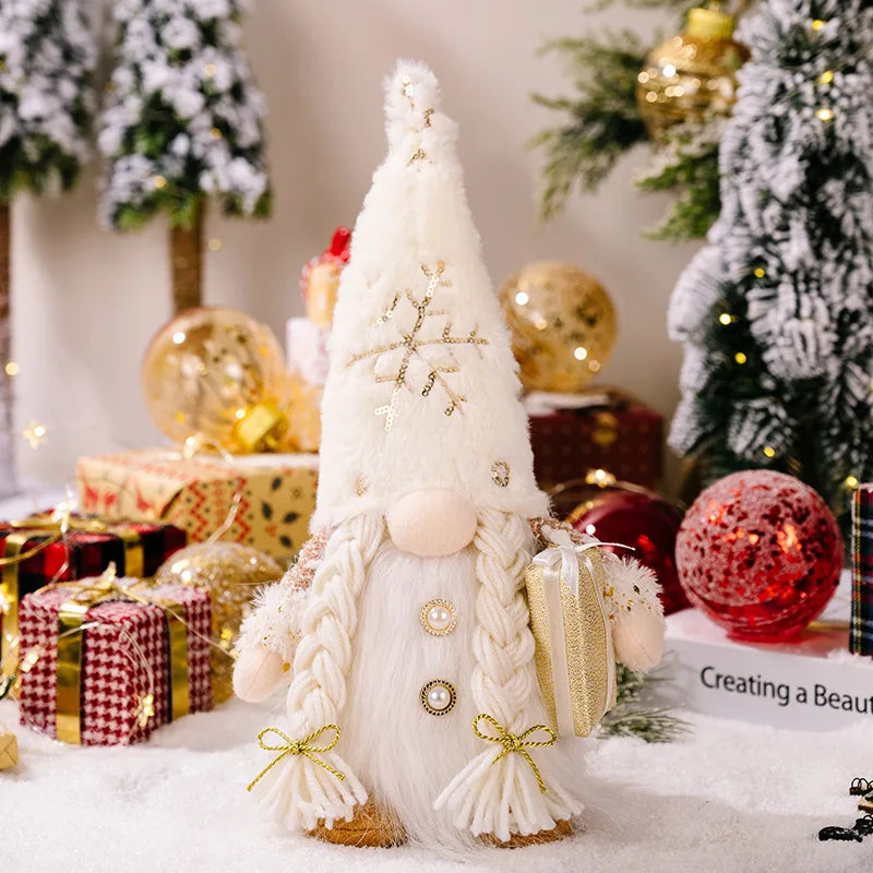 Glowing Gnome Doll - Christmas Tree Night Light Decoration 30cm - ZOOMNSTORE