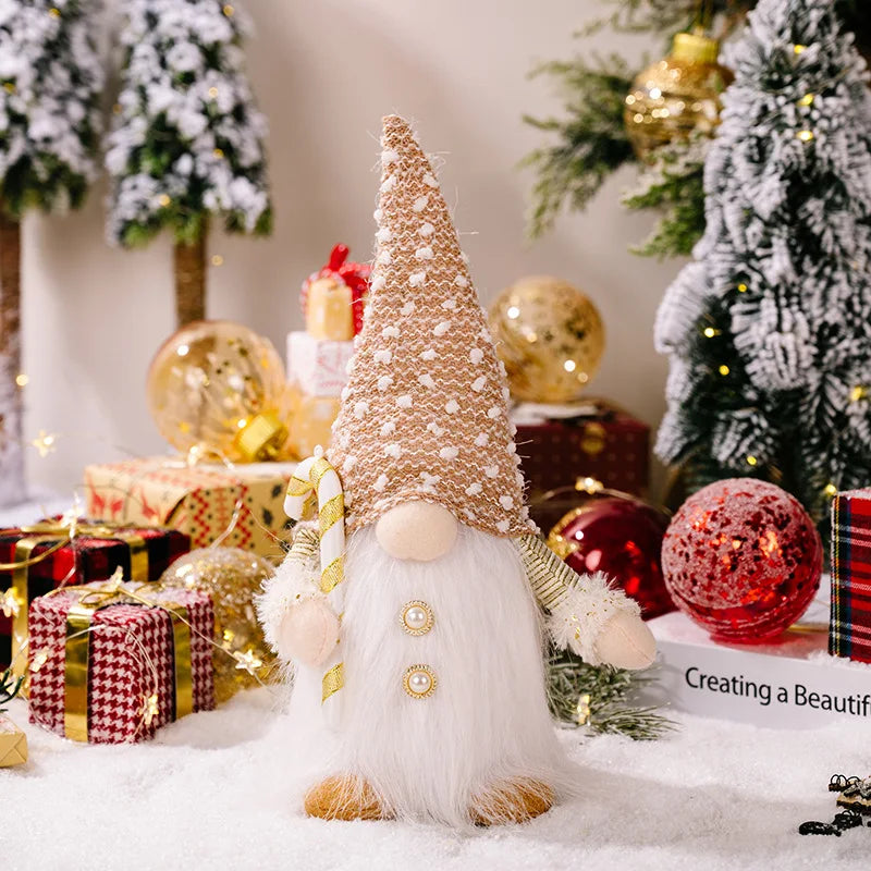 Glowing Gnome Doll - Christmas Tree Night Light Decoration 30cm - ZOOMNSTORE