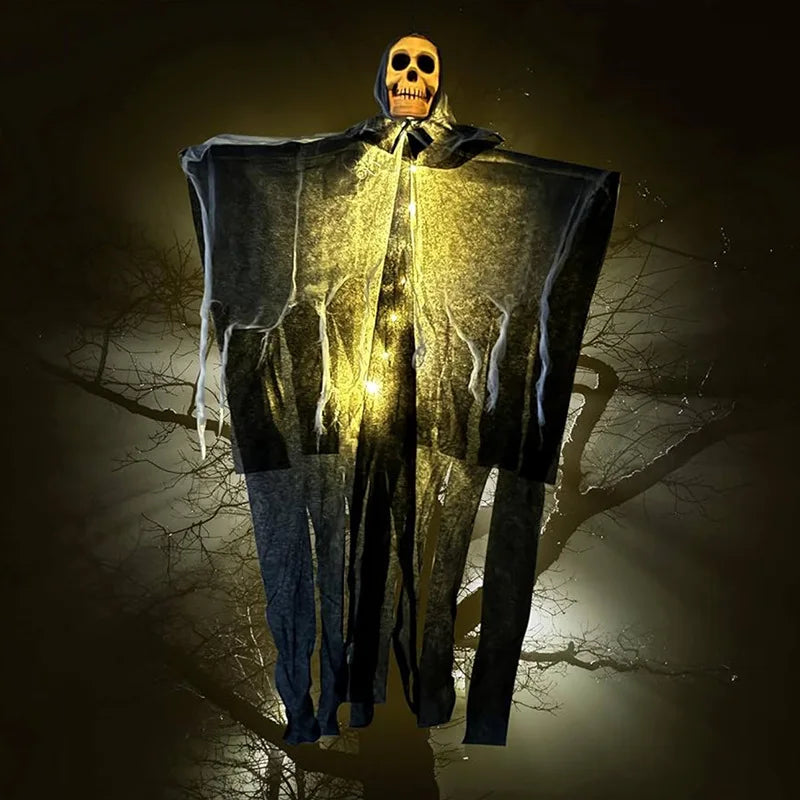 Glowing Skull Skeleton Ghost - Halloween Outdoor Decoration Prop 2025 - ZOOMNSTORE