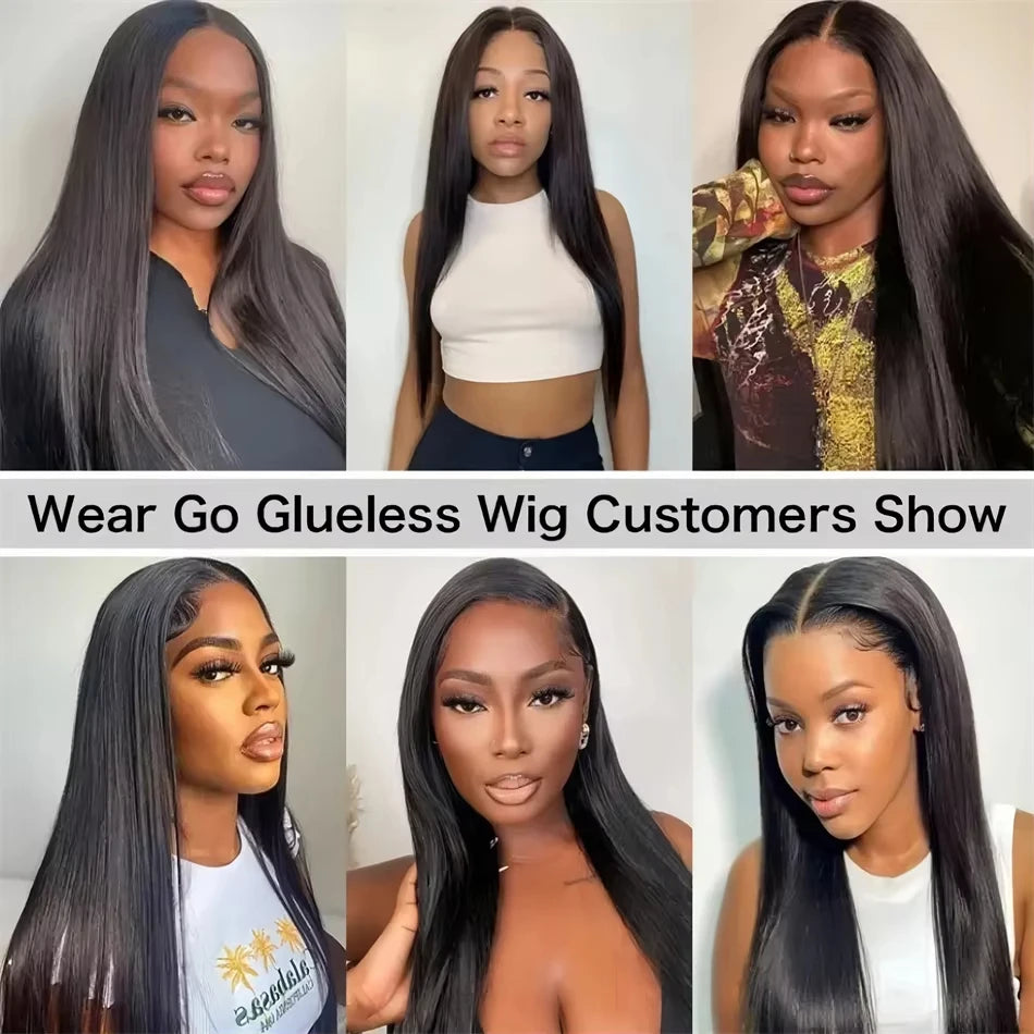 Glueless Human Hair Wigs - 30 Inch Bone Straight Remy Brazilian HD Lace Closure - ZOOMNSTORE