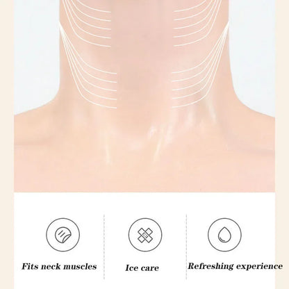 Gold Firming Neck Mask - Moisturizing Anti-Aging Skincare - ZOOMNSTORE