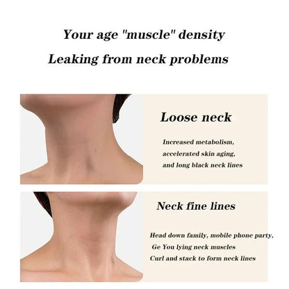 Gold Firming Neck Mask - Moisturizing Anti-Aging Skincare - ZOOMNSTORE