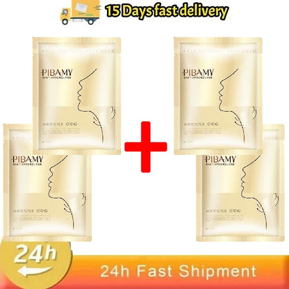 Gold Firming Neck Mask - Moisturizing Anti-Aging Skincare - ZOOMNSTORE