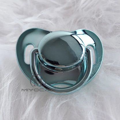 Gold Pink Pacifier - Silicone Baby Pacifier 0-6, 6-18, 18+ Months | BPA Free Bling Design - ZOOMNSTORE