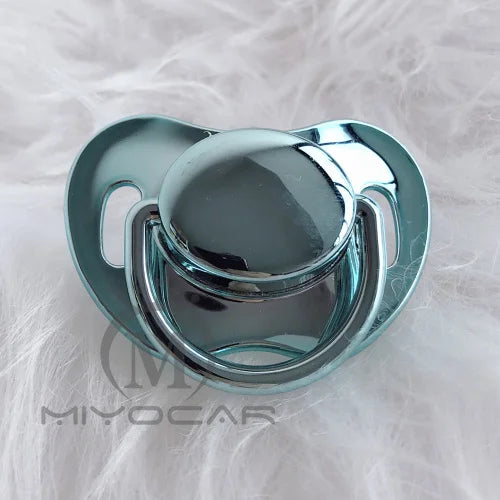 Gold Pink Pacifier - Silicone Baby Pacifier 0-6, 6-18, 18+ Months | BPA Free Bling Design - ZOOMNSTORE