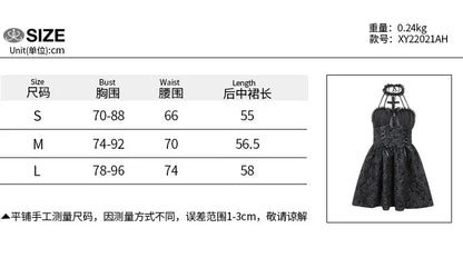 Gothic A-line Dress - Elegant Grunge Ruched Black Partywear for Women - ZOOMNSTORE