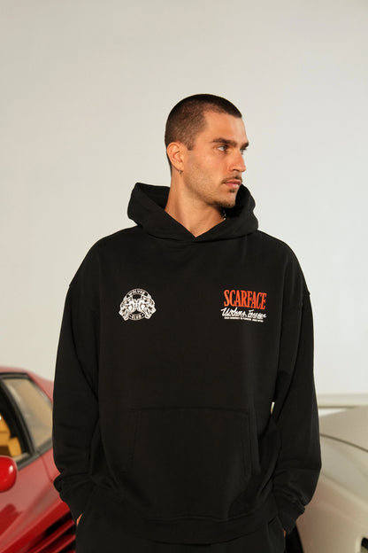 Gothic Harajuku Hoodie – Y2K Streetwear Oversized Pullover for Men | Retro Casual Sweatshirt - ZOOMNSTORE