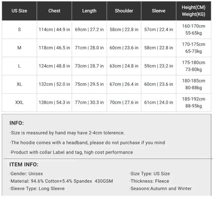 Gothic Harajuku Hoodie – Y2K Streetwear Oversized Pullover for Men | Retro Casual Sweatshirt - ZOOMNSTORE