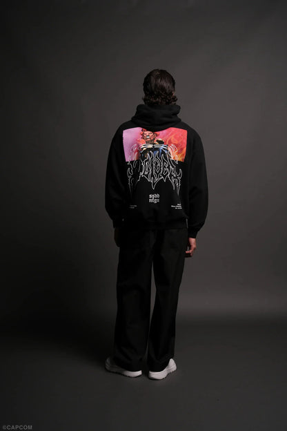 Gothic Harajuku Hoodie – Y2K Streetwear Oversized Pullover for Men | Retro Casual Sweatshirt - ZOOMNSTORE