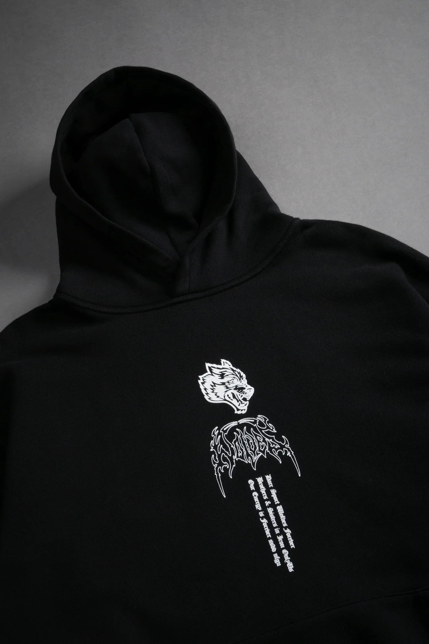 Gothic Harajuku Hoodie – Y2K Streetwear Oversized Pullover for Men | Retro Casual Sweatshirt - ZOOMNSTORE