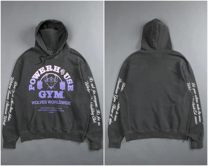 Gothic Harajuku Hoodie – Y2K Streetwear Oversized Pullover for Men | Retro Casual Sweatshirt - ZOOMNSTORE