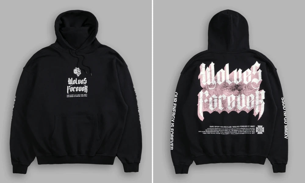 Gothic Harajuku Hoodie – Y2K Streetwear Oversized Pullover for Men | Retro Casual Sweatshirt - ZOOMNSTORE