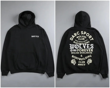 Gothic Harajuku Hoodie – Y2K Streetwear Oversized Pullover for Men | Retro Casual Sweatshirt - ZOOMNSTORE