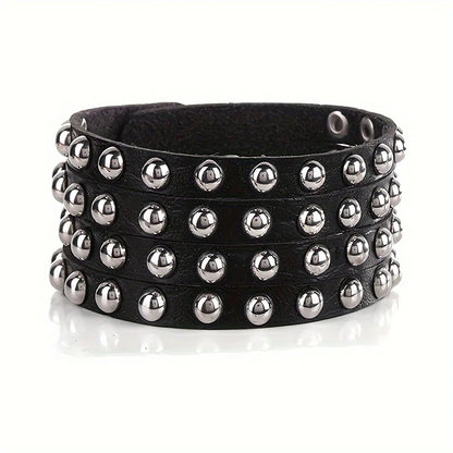 Fashion Gothic Punk Retro Multi Chain Street Dance Bracelet For Halloween Cosplay Christmas Party Birthday Lovers Gifts - ZOOMNSTORE