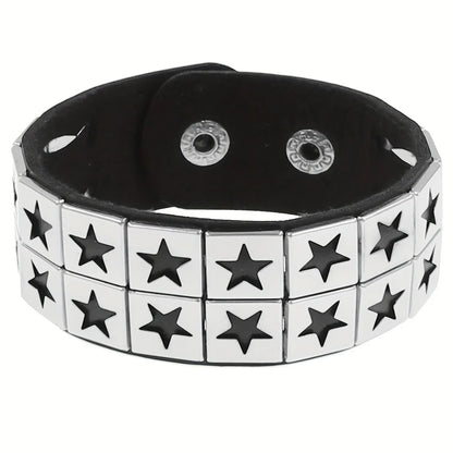 Fashion Gothic Punk Retro Multi Chain Street Dance Bracelet For Halloween Cosplay Christmas Party Birthday Lovers Gifts - ZOOMNSTORE