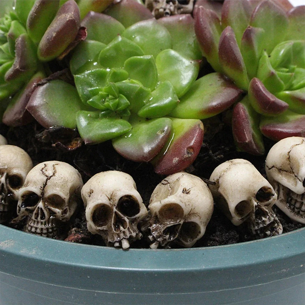 Gothic Skull  Mushroom Sculptures - Halloween Garden Ornaments 1020 Pcs - ZOOMNSTORE