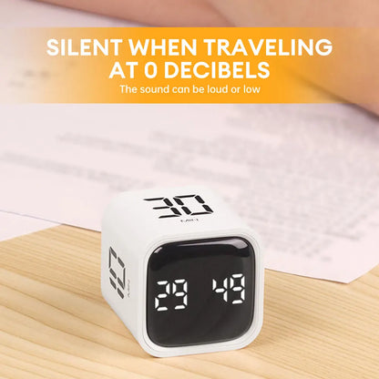 Gravity Sensor Timer - Digital Countdown Cube Timer Device with LED Display - ZOOMNSTORE
