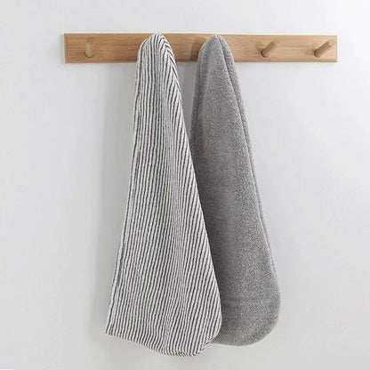 Wholesale of New Gray Bamboo Charcoal Dry Hair Caps, Soft Water Absorbing Shower Caps,home and Daily Dry Hair Towels - ZOOMNSTORE
