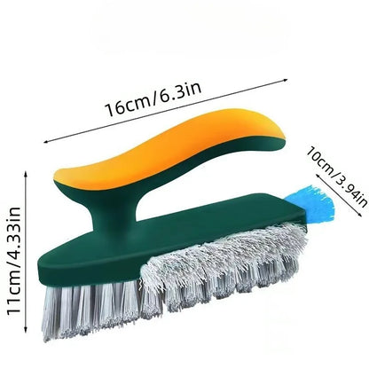 Grout Tile Cleaning Brush – Multi Surface Scrubber with Flexible Head & Non Slip Grip - ZOOMNSTORE