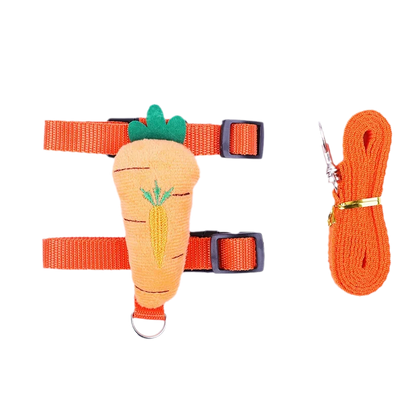 Cute Bunny Guinea Pig Harness  Leash Set - Small Animal Accessories - ZOOMNSTORE