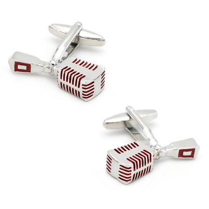Guitar Cuff Links - Quality Brass Music Instrument Cufflinks for Men - ZOOMNSTORE