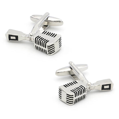 Guitar Cuff Links - Quality Brass Music Instrument Cufflinks for Men - ZOOMNSTORE