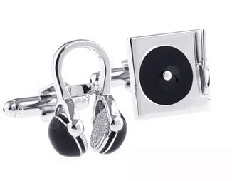 Guitar Cuff Links - Quality Brass Music Instrument Cufflinks for Men - ZOOMNSTORE