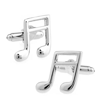 Guitar Cuff Links - Quality Brass Music Instrument Cufflinks for Men - ZOOMNSTORE